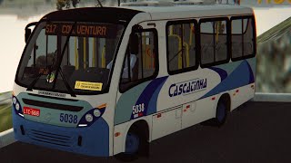 Proton Bus Simulator com Neobus Thunder+ 2017 da cascatinha, carro 5038. Linha: Com. do ventura.