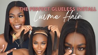 Glueless, Zero Skills, Beginner Friendly Wig Install Ft Luvme Hair | Melaninbeautiesunite