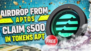 Best Crypto Airdrop of 2024 | Claim 500 APTOS Tokens for Free