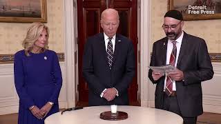 Jill and Joe Biden honor victims of Oct. 7 Hamas terrorist in Israel attack on one year anniversary