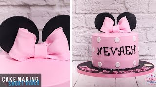 👧Minnie Mouse Cake🎀