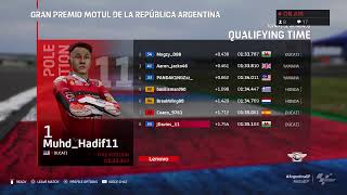 MotoGP 21: VollGazzRacing - Season 6 - Division 2 - Round 10: Argentina Qualifying