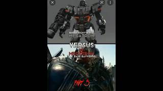 Bayverse Vs Knightverse / Remake / Megatron Část 3 #shorts