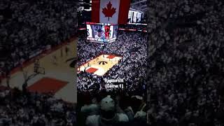 Toronto Raptors vs Washington Wizards Game 1 Round 1 April 14 2018