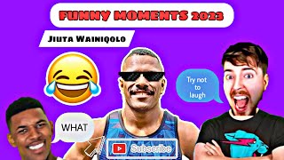 Best of Mr. Jiuta WAINIQOLO funny moments 2023 | TRY NOT TO LAUGH UNTIL THE END 😂😂😂😂🇫🇯