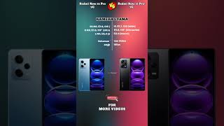 Redmi Note 12 Pro VS Redmi Note 12 Pro+ #shorts