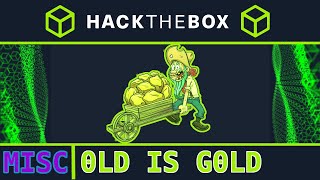 0ld is g0ld [easy]: HackTheBox Misc Challenge (ZIP hash cracking)