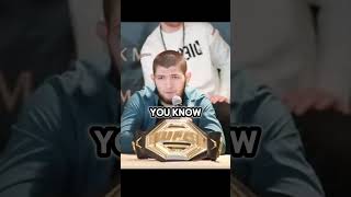 Khabib's Championship Wisdom: The Lessons You Need to Learn #nurmagomedov #khabib #shorts #viral