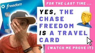 How to turn Chase Freedom cash back into FREE TRAVEL Ultimate Rewards | LIVE DEMO