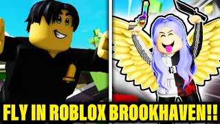 How to FLY in Roblox Brookhaven!!!