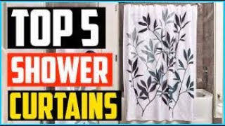 ✅ Top 5: Best Shower Curtain Liner For Walk in Shower [Tested & Reviewed]