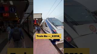 Varanasi To New Delhi Vande Bharat Express | #vandebharatexpress #shorts