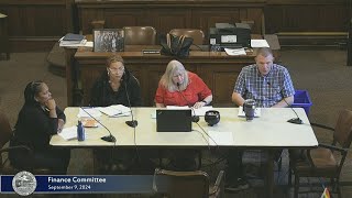 Finance Committee 9/9/2024