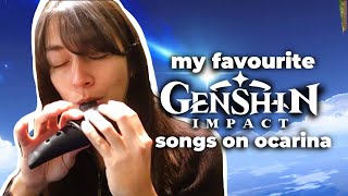 Genshin Impact medley on ocarina