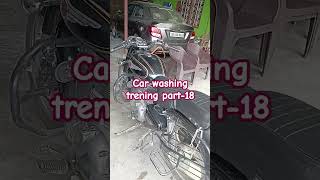 Royal Enfield metal polish | car washing trening part-18 #carwash #carcleaning #famacarwash