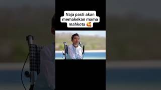 Naja Mau Kasih Mahkota dengan Ibu dan Bapak Nya #trinding #viral #shortvideo #trendingshorts