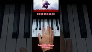 Glichery - Sea Of Problems| Piano TUTORIAL #shorts #tutorial #anime #op #seaofproblems #music #trend