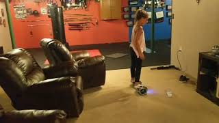 Kaitlyn On The Hoverboard