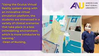 American National University Announces Virtual Reality for Nursing Students