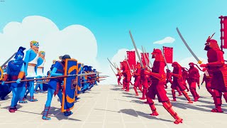 MEDIVAL TEAM vs CASTLE TEAM | TABS Totally Accurate Battle Simulator