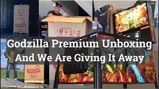 Godzilla Premium Pinball Unboxing & Setup | Bonus: Godzilla Premium Giveaway