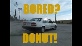 Volvo 940 Turbo Donut