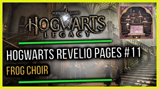 Hogwarts Castle Field Guide Revelio Pages #11 Frog Choir