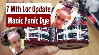 7 Mth Loc Update | Manic Panic Infra Red Hair Color | GatHouse Fitness[66]