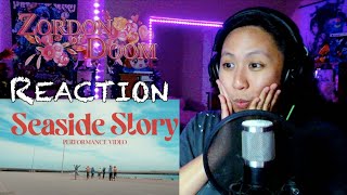 Reacting to "MAZZEL / Seaside Story -Music Video / Dance Performance-" | Fandom Fridays