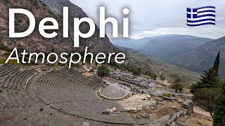 🇬🇷 Delphi City Walk in 4K: Ancient Archeological Site and Town | Greece