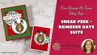 Stampin' Up! Sneak Peek - Reindeer Days Suite - OSAT Blog Hop