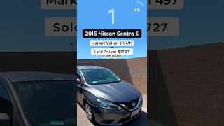 2016 Nissan Sentra S sold on the auction for 6750$ #nissansentra