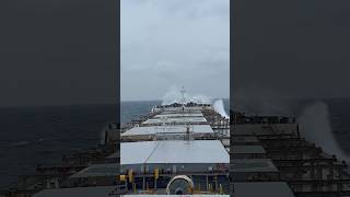 Cargo Ship Sailing in rough Sea, Deadly Waves 🌊 #sailing #bigship