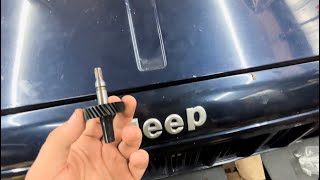 Jeep speedometer gear replacement and correction.  (XJ,TJ,ZJ,WJ,MJ)