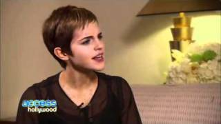 Emma Watson on Access Hollywood, November 2010 (Part 2)