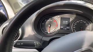 Audi A3 8V 2.0 TDI cold start (-14c)