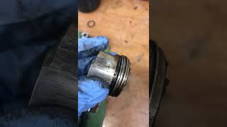 Piston Wear 50сс GY6 100cc 52mm cylinder on Chinese scooter engine GY-6 100cc gy6 tuning