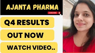 Ajanta Pharma Q4 Results 2023, Ajanta Pharma Q4 Results, Ajanta Pharma Latest News, Ajanta Pharma