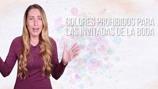 Colores prohibidos para las invitadas de la boda - El Blog De María José