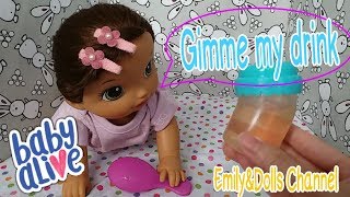 Baby Alive Video | Baby Alive Baby Go Bye Bye Morning Routine (Feeding & Changing 🍼)