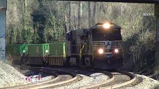 Norfolk Southern 23N Northbound in Mableton, GA 01-23-2022©