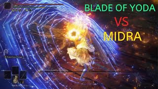 Elden Ring - Star-Lined Sword vs Midra, Lord of Frenzied Flame (No Hit, NG+)