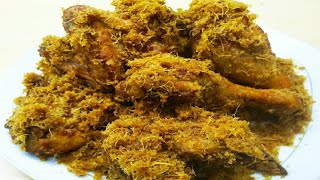 CARA MEMBUAT AYAM GORENG BUMBU, MASAKAN RUMAH MAKAN PADANG