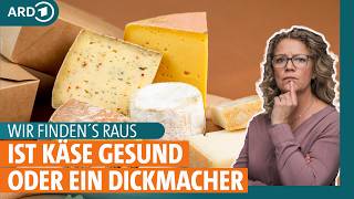 Ist Käse gesund oder macht Käse dick. Wie macht man Käse selbst? I ARD Gesund