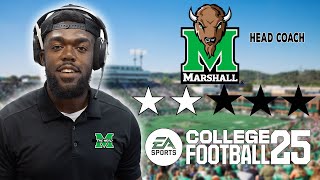 Coach Boone Rebuilding Marshall in College Football 25 Ep.9 | LIVE