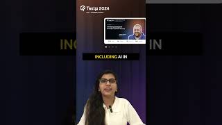 Unlock the Power of AI in Testing! 🚀 | TestMu 2024 |  LambdaTest #Shorts