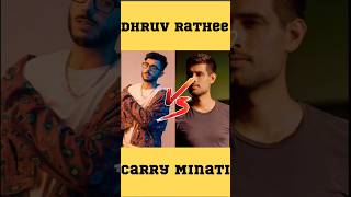 Dhruv Rathee Roasted Carry Minati 😈 #dhruvrathee #carryminati #biggboss #elvishyadav #controversy