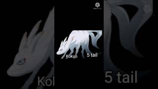 Naruto: every tailed beast name