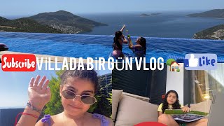 BÜYÜK VİLLAMIZDA BİR GÜN 🥳 |ÇOK EĞLENCELİ BİR VLOG| Derin Berker 💘