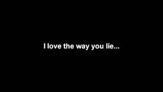 (Lyrics) Love The Way You Lie Part II - Rihanna (feat. Eminem)